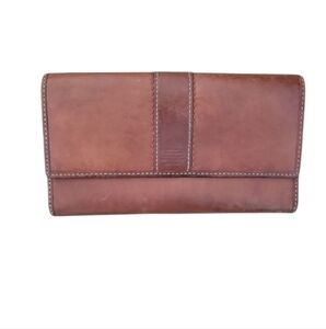 Vintage Coach Single Stitch Leather Wallet